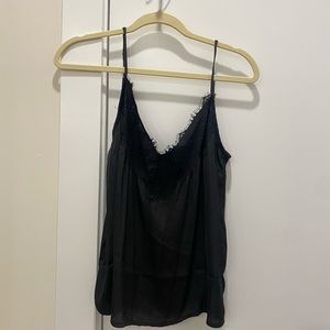 Princess Polly silk and lace top